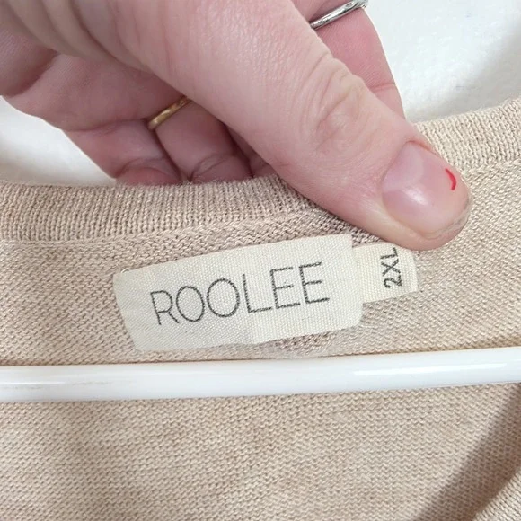 Cozy Beige Knit Dress - Picture 4 of 8